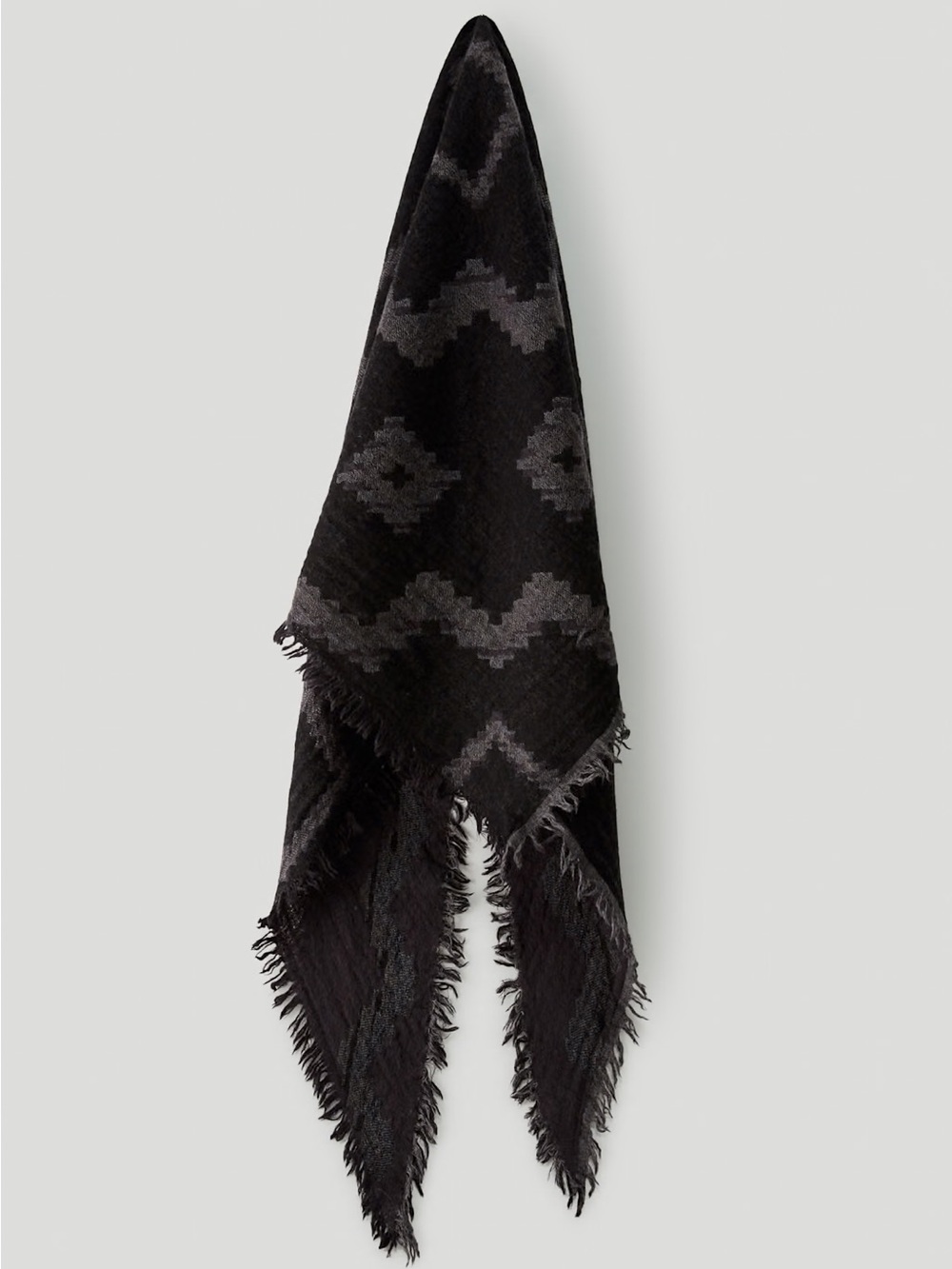 Wilfred Aritzia diamond mosaic blanket scarf